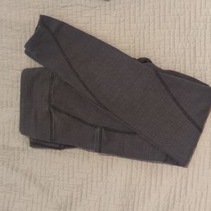 Pact Organic, Size Medium, Grey Herringbone Leggings